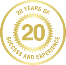 20 anni di successo ed esperienza